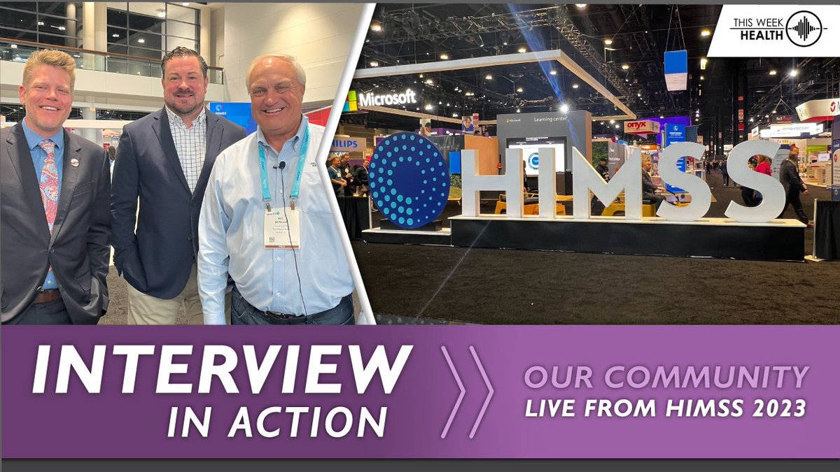 ThisWeekHealth's tweet photo. How are clinicians shaping healthcare solutions?

Check out this #interviewinaction with @drandrew76, Executive Director of Medical Informatics at @MEDITECH, and @sdkanis, Physician at @PellaRegional.

Learn more here: https://t.co/IOtTcehauv

#HealthIT #TWH https://t.co/HEP2NOc8N6