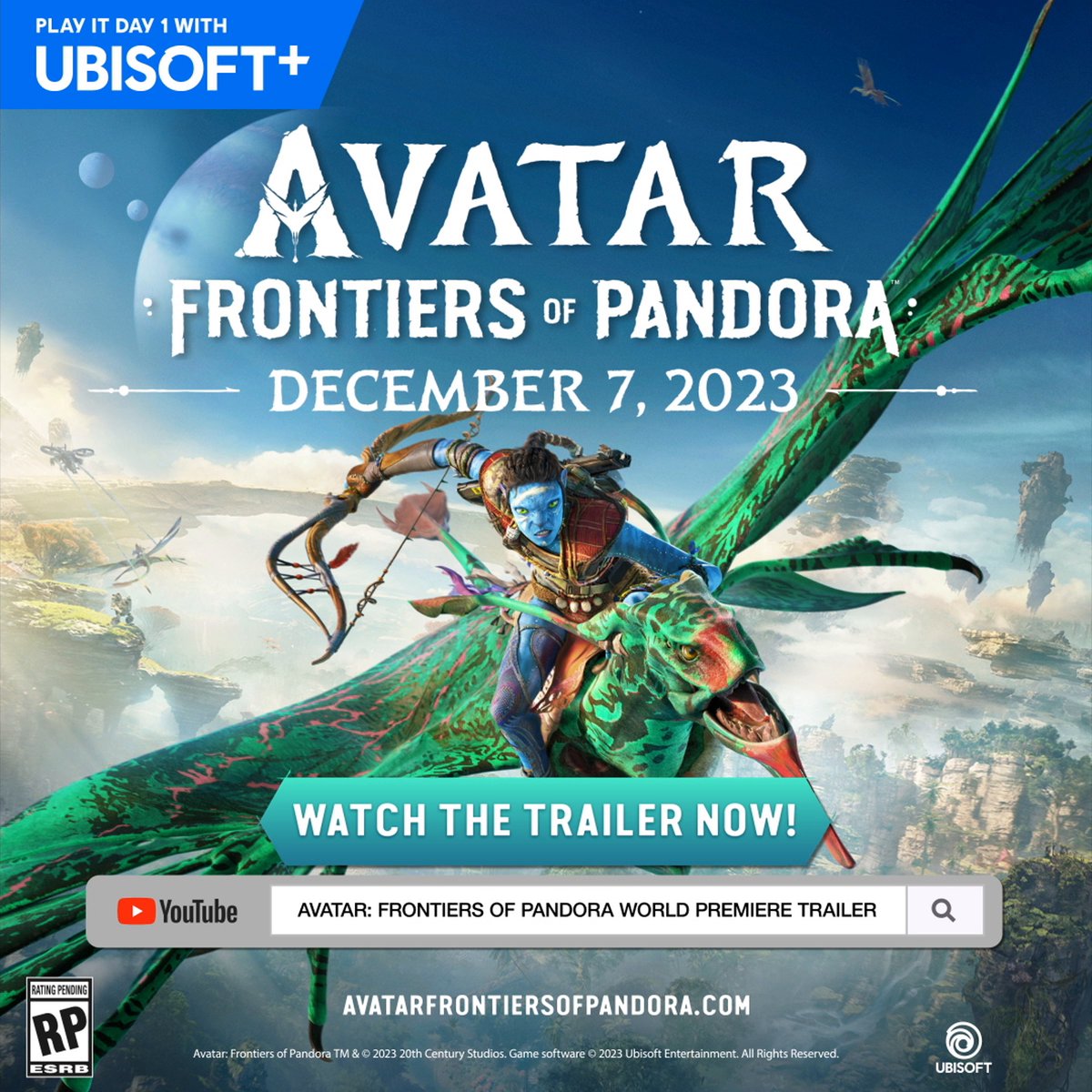 Avatar: Frontiers of Pandora - Official World Premiere Trailer