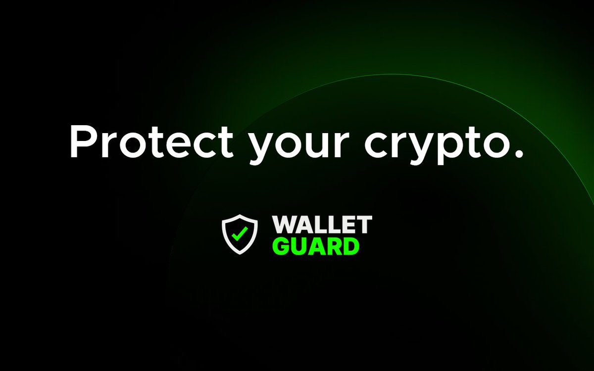 Securing your assets has never been easier. Wallet Guard is a free all-in-one browser extension designed to simplify transactions &amp; security. 

Join the 15,000+ others already protecting their crypto &amp; NFTs. ⬇️
