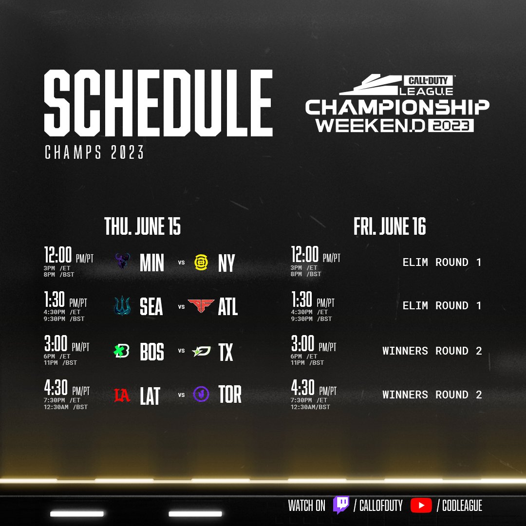 Call of Duty League tweet media