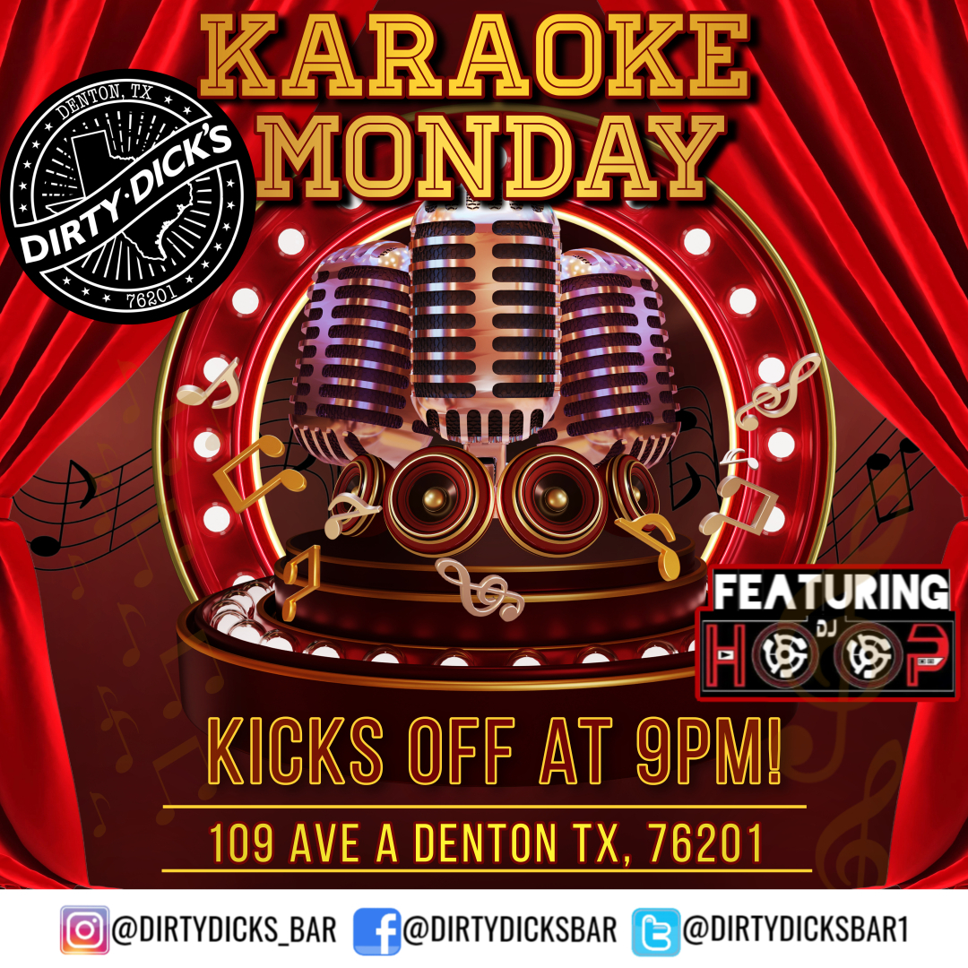 The fun starts at 9!
#singhard #keepdentonhard #rockharddancehard #gohardorgohome #rockoutcocksout #karaokedenton #karaoke #frystreet #denton #frystreetdentontx #dentontx #dicksoutforharambe