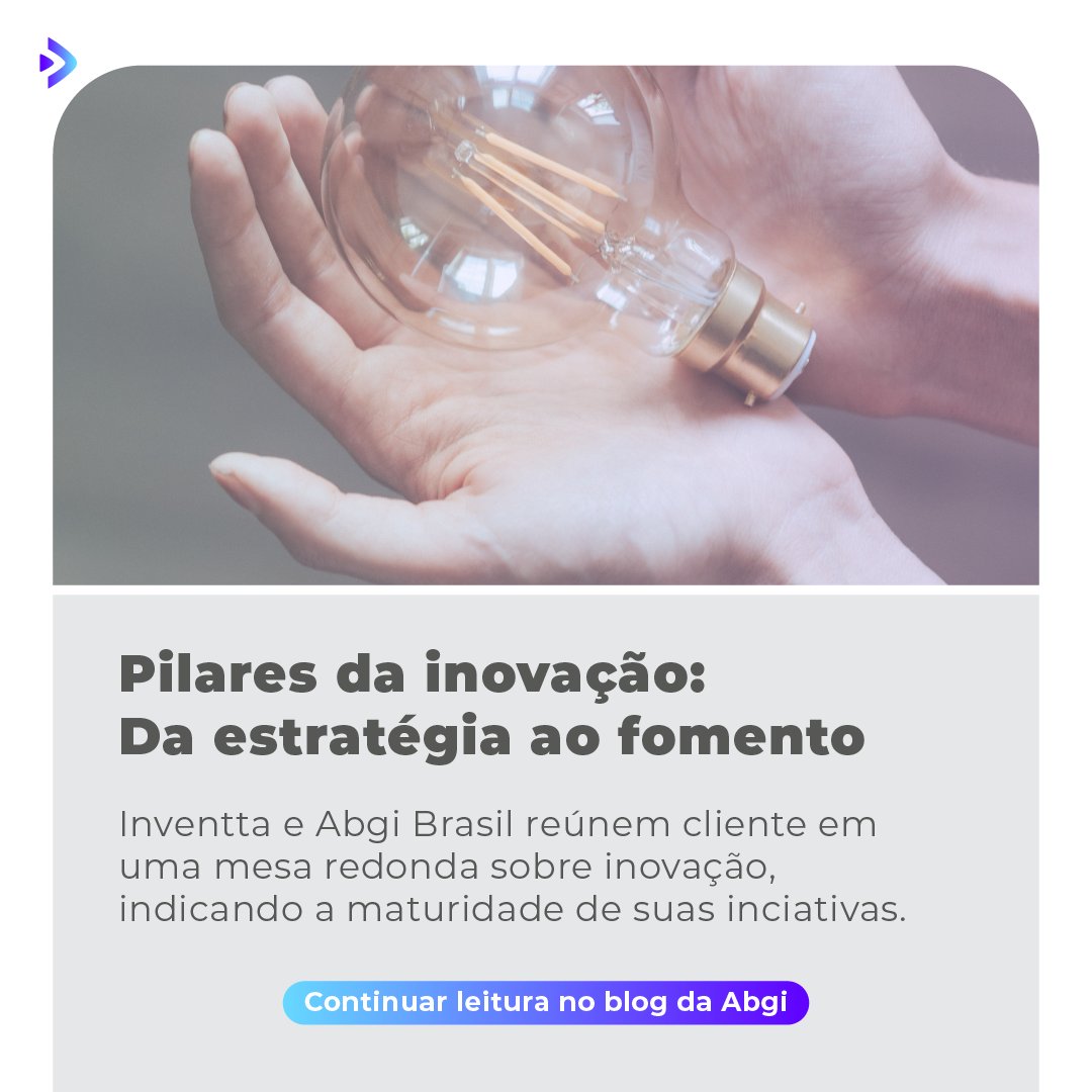 Quando a competição sai de cena, surge a cooperação. Essa foi a premissa que reuniu mais de 60 clientes de organizações inovadoras, no evento on-line conjunto Abgi + Inventta. Confira algumas das discussões: bit.ly/429TKJ7