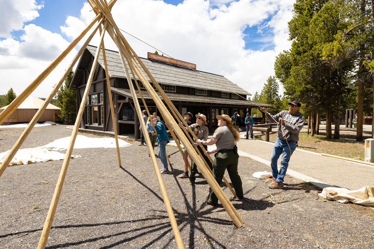 This summer, 37 presenters from 18 of Yellowstone’s 27 associated Tribes will directly engage with visitors at the Yellowstone Tribal Heritage Center in the Old Faithful area. Learn how to visit and more about the partnership with <a href="/ynpforever/">ynpforever</a>: yellowstone.org/yellowstone-tr…