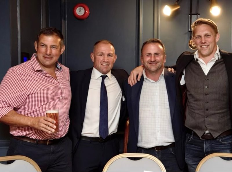 Happy Birthday to Lewis Moody from all of us at Under The Posts! Always amongst friends 
