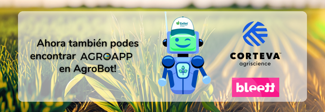 Las nuevas tecnologías están hoy más cerca que nunca de la cotidianeidad. A partir de hoy, vas a poder encontrarnos dentro del #Agrobot de <a href="/CortevaARG/">Corteva Argentina</a> !
¿Cómo? Muy sencillo. 
Escribile al #AgroBot haciendo click aquí wa.me/91178313117 y listo.