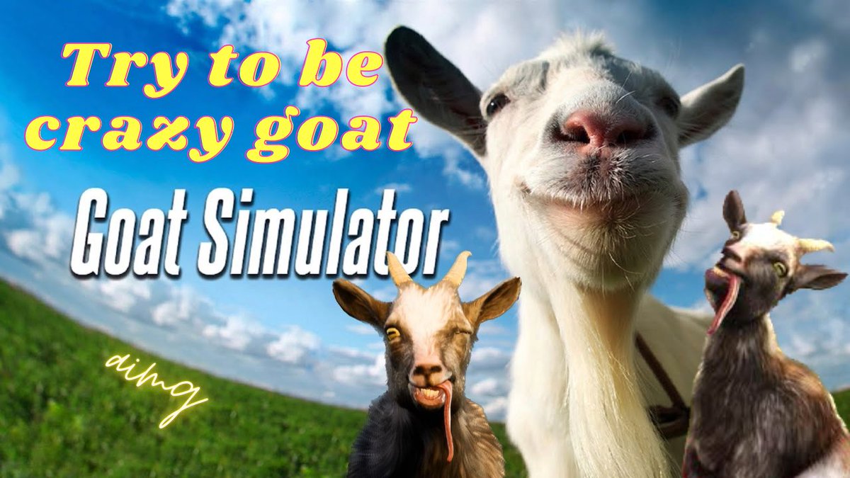 CoolAM13's tweet photo. Goat simulator - we love funny animals (Pocket Edition) GAMEPLAY
https://t.co/N925X3IKUx
#goatsimulator #funnygoat #lovegoat #playasgoat #crazygoat #goat #pocketedition #funnyanimals #GAMEPLAY #aimg #SUBSCRIBE #destruction #help #openworld #bewhatyouwanttobe #payday #MMO #goatz https://t.co/ahIiQ58jHw