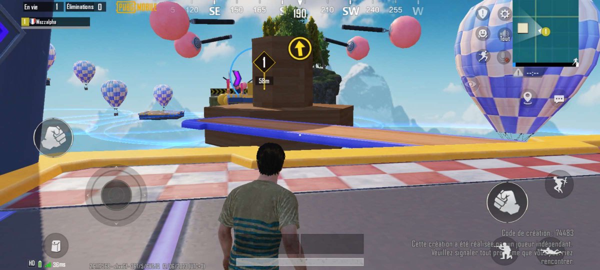 WazzAlpha's tweet image. Depuis quelque temps, je travaille à la réalisation de maps sur le mode "World of Wonder" de @PUBGMOBILE.  Voici des images de ce que j'ai pu créer à l'aide de cet outil !