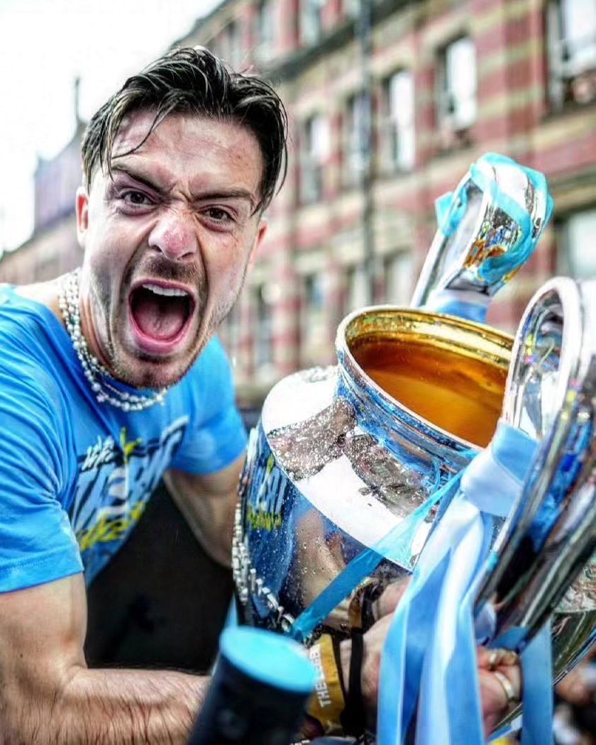 City Report on Twitter "Jack Grealish with the Champions League trophy."