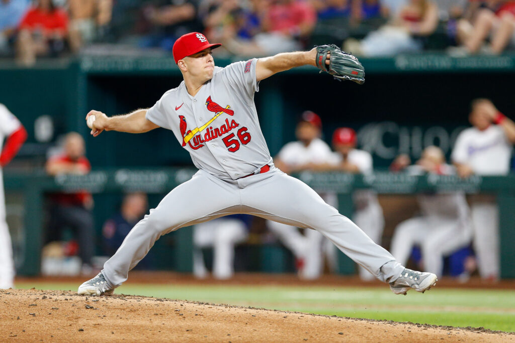 Ryan Helsley throws 104 mph pitch