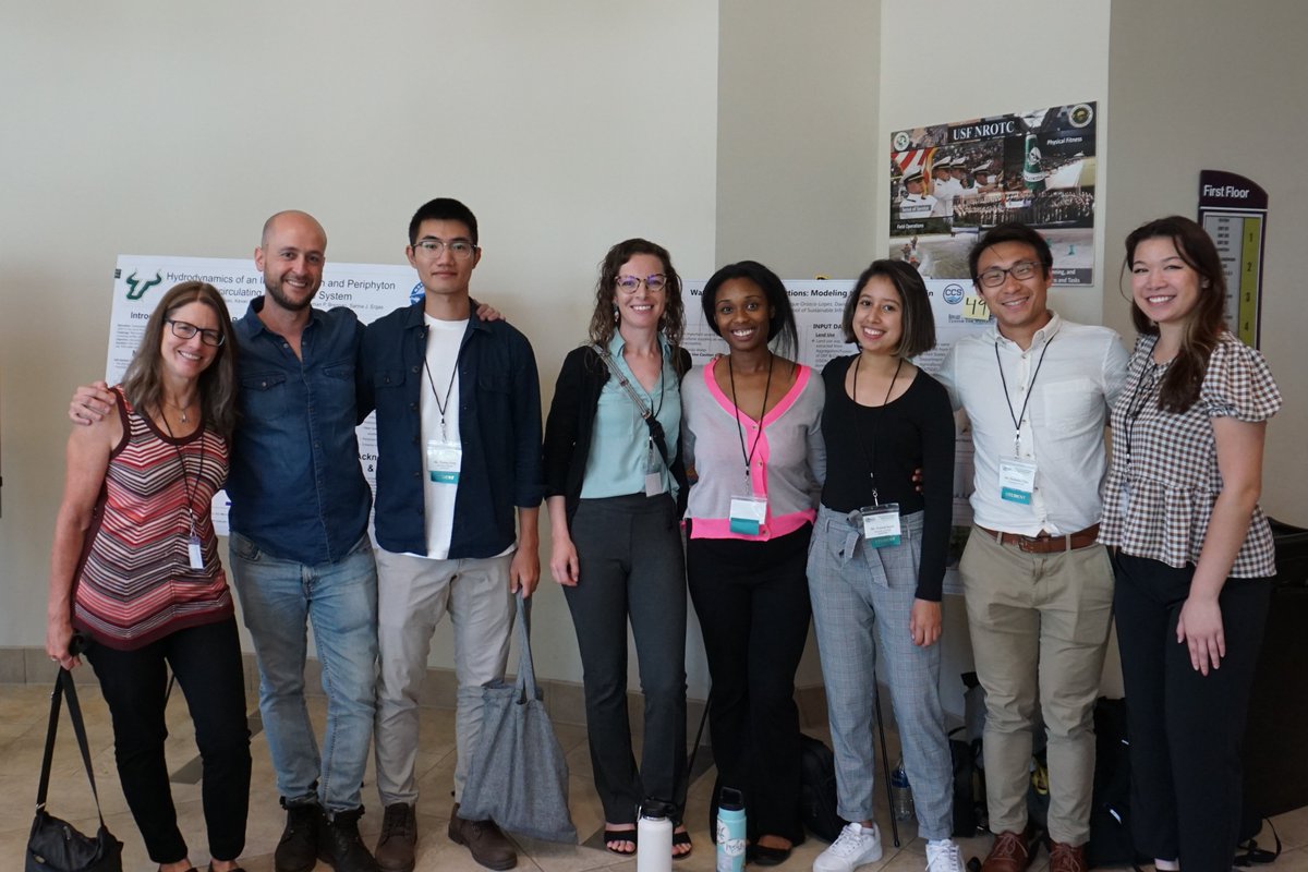 ufWetland's tweet photo. Thank you @AmericanEcoEng for an insightful #AEES conference last week! We enjoyed sharing our work, connecting with students, industry professionals &amp; academia, &amp; discussing #NatureBasedSolutions for resilient communities. We left Tampa inspired with new ideas &amp; connections. https://t.co/NtPOntYg0I
