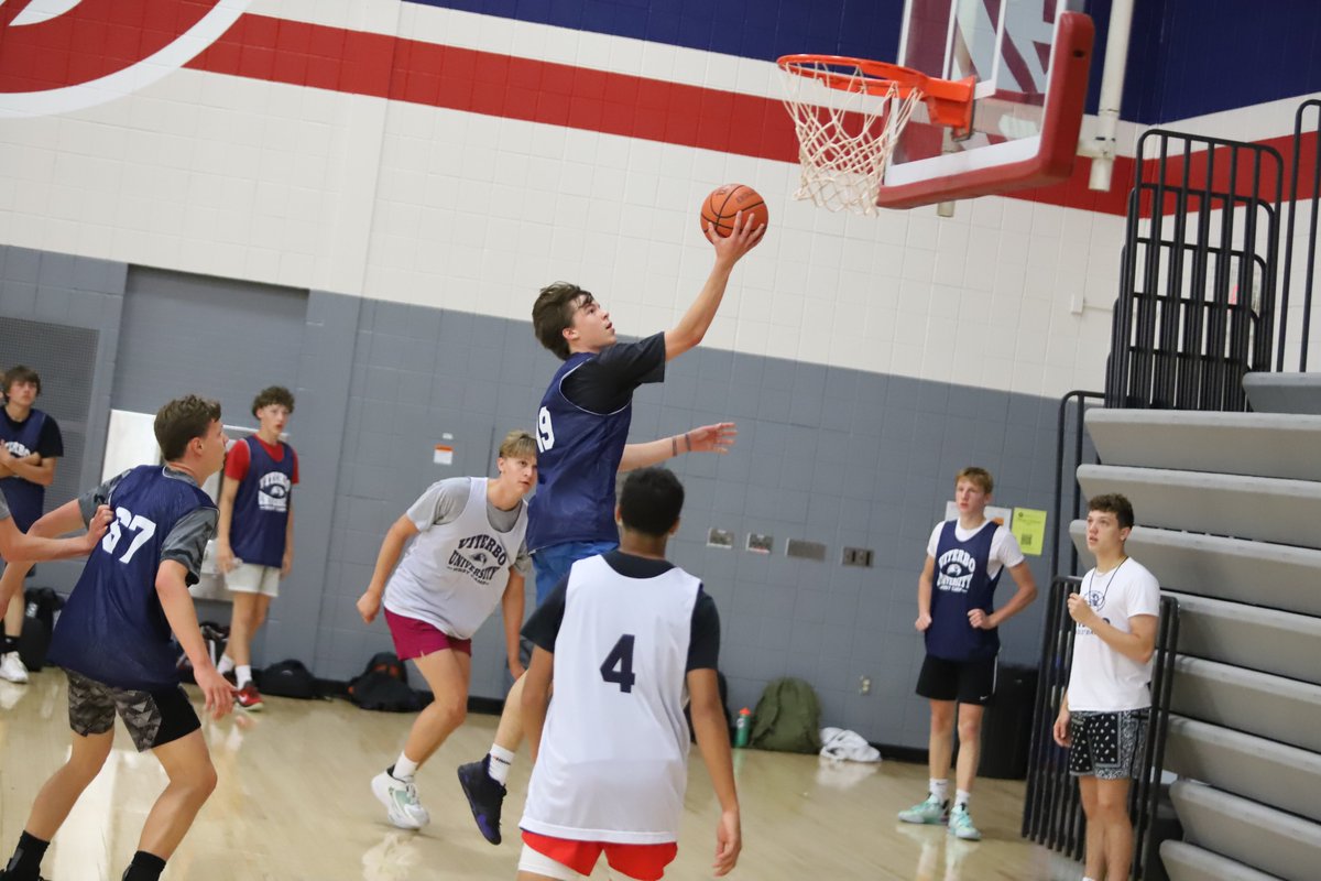 Viterbo VHawks on Twitter is underway at the Wisconsin