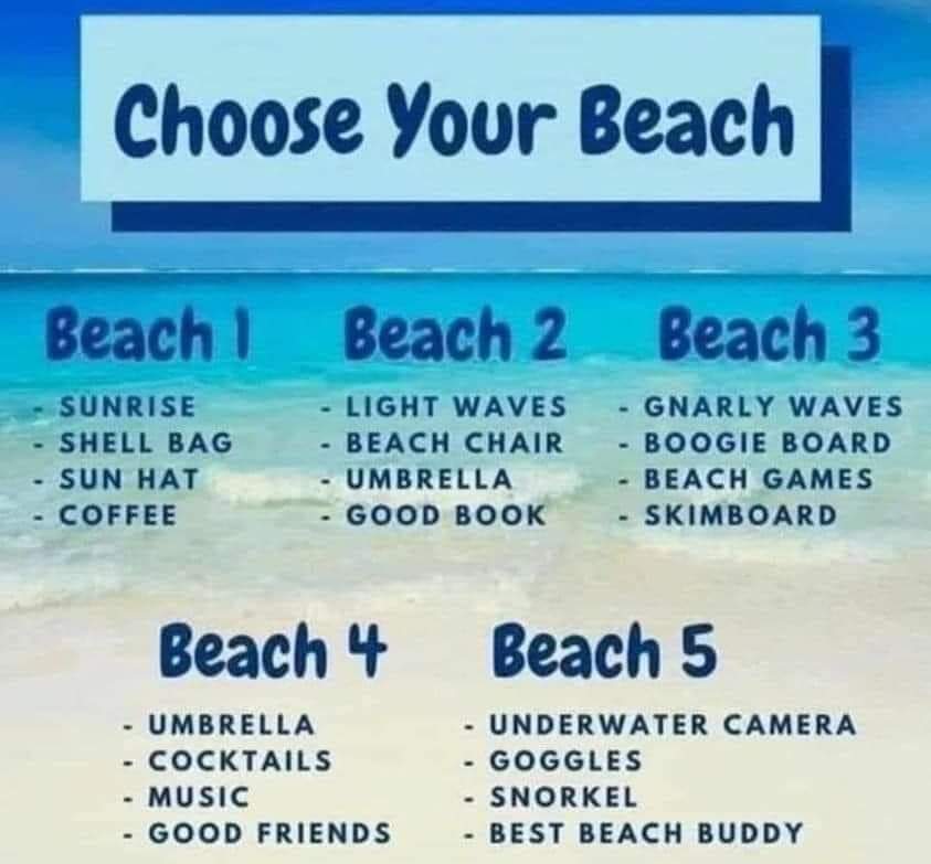 Summer is almost here!
Choose your beach. We have vacation recommendation for any taste🏖️

I'm beach 2. What say you?