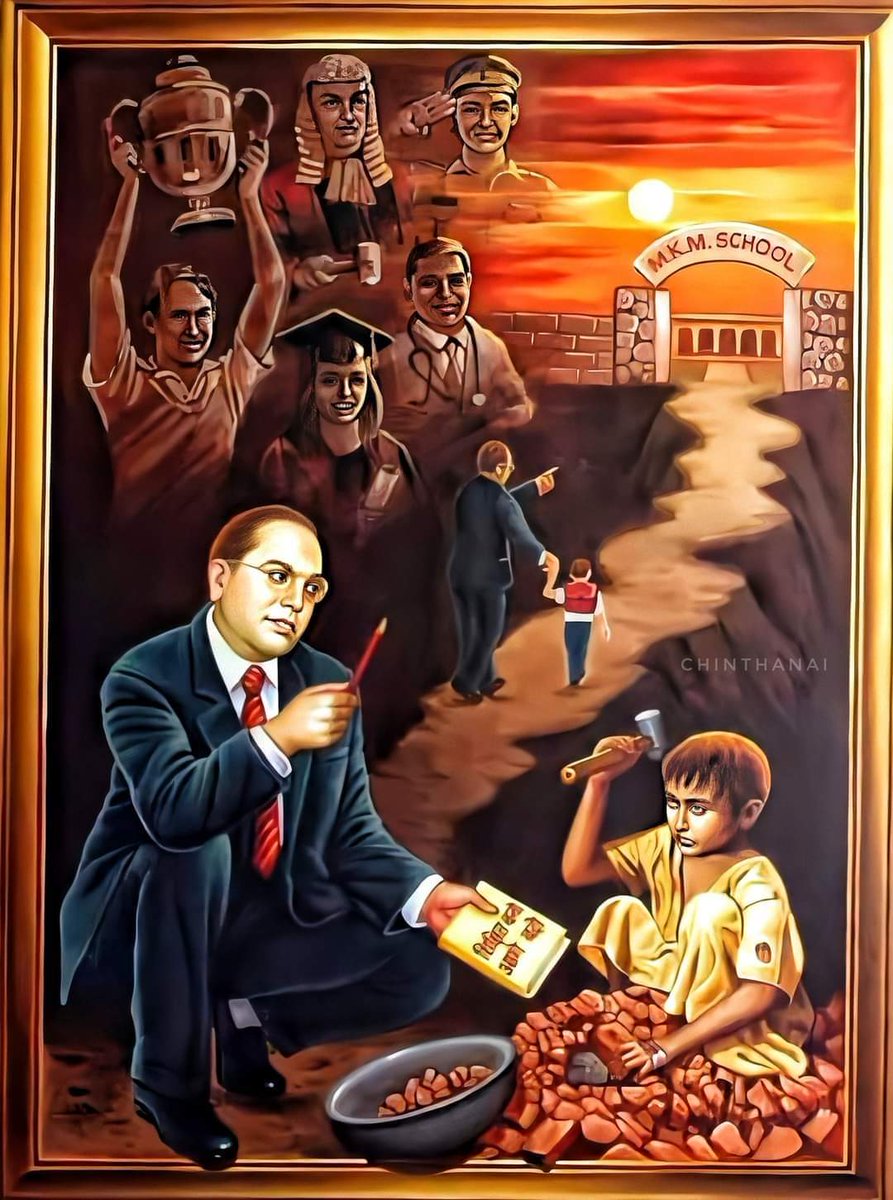 panther_talks's tweet photo. Article 24, Indian Constitution,
Prohibition of employment of children in factories, etc. No child below the age of 14 years shall be employed to work in any factory or mine or engaged in any other hazardous employment.

June 12 - World Day Against Child Labour, Jai Bheem. https://t.co/WpLMuxKZur