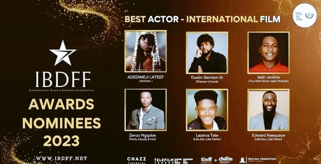 Only_Botake's tweet photo. kindly Vote for our brother and @NuGen_SA brand ambassador. Zenzo Nqobe well known as his stage names, Stone from Rhythm City and prince from The River. Nominated as best actor-international film Support highly appreciated 🙏 #PartlyCloudynHot #IBDFF 🎥 📽 🎞 https://t.co/k6ceukfhtT