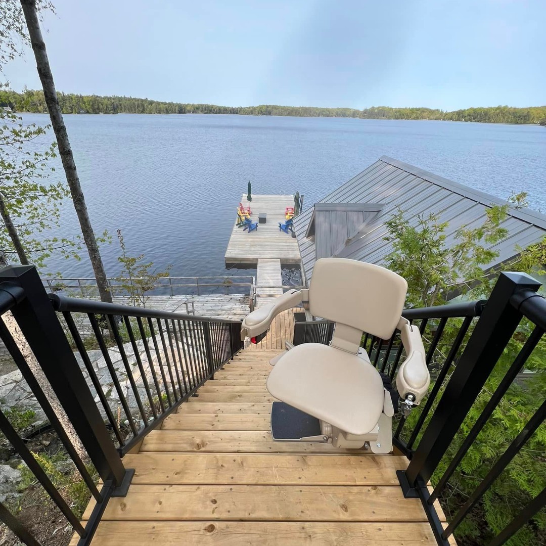 motioncares's tweet photo. INSTALL OF THE WEEK π§
Our team recently installed a @BrunoLifts outdoor stairlift at a cottage in North Kawartha, just in time for summer! π Click the link below to talk to an expert about making your space more accessible.
https://t.co/BxS7A8IgEH #MakeLifeAccessible https://t.co/IWVHY9wmCS