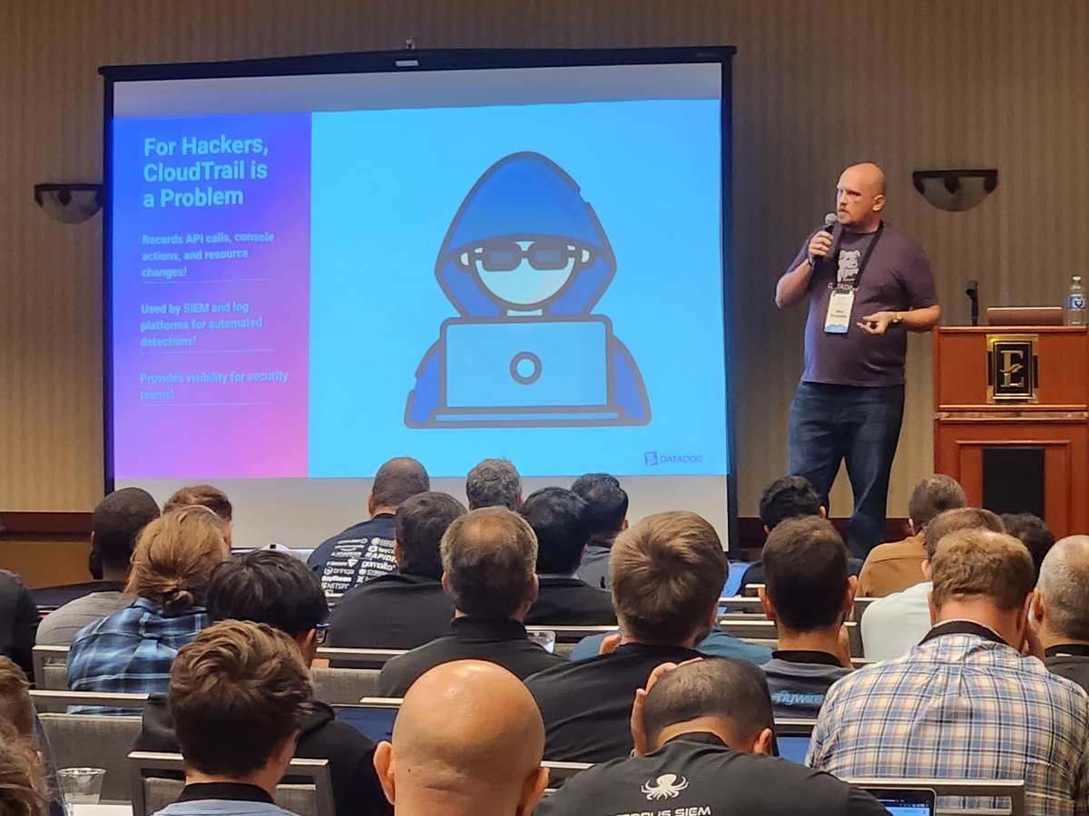 iann0036's tweet image. The speakers are absolutely killing it! 🤯 @Frichette_n @fwdcloudsec