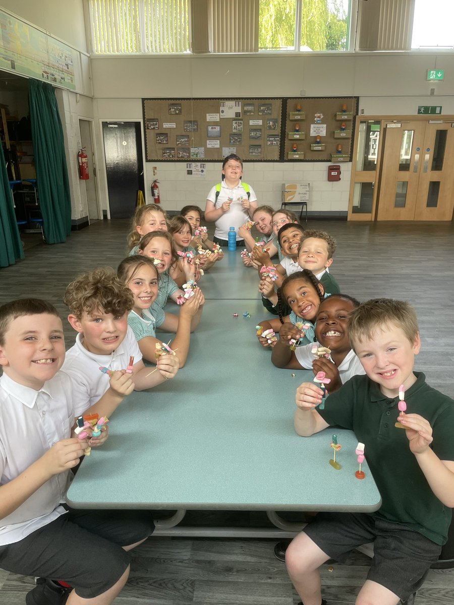 Think the enjoyed making their sweetie sticks today in Cookery Club! <a href="/st_patricks/">St Patricks Primary</a>