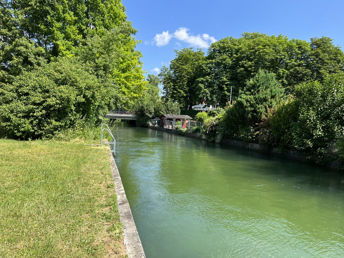 Augsburg- Puppenkiste - lost Place🛤️- schwimmen 🏊🏼im Kanal 😎☺️🖖🏼