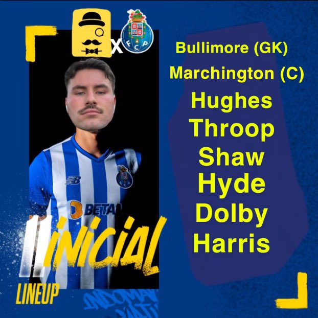 fc_poortoe's tweet photo. Presenting tonight’s team sponsored by @AndyRobsonTips! The Toes are looking to finally achieve an invincible season but first have to go through our main rivals. A full strength squad for tonight’s tough game #UTPT https://t.co/6p0HY7VkXL