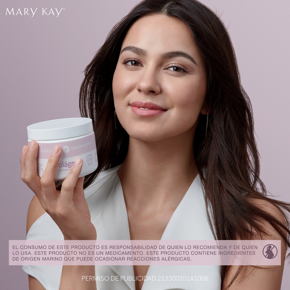 MaryKayDeMexico's tweet photo. Mary Kay presenta: Colágeno Mary Kay® Daily Benefits®.
Suplemento alimenticio a base de colágeno marino, biotina y vitamina C.

#ColágenoMaryKay #Colágeno #Biotina #VitaminaC #ColágenoMarino https://t.co/G4U5OL1TKo