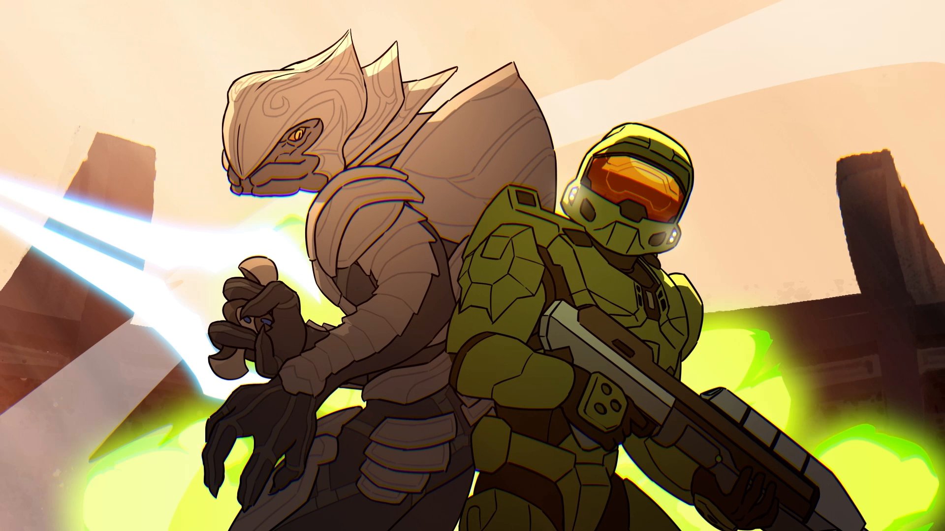 Halo on Twitter: "The Brawlhalla: Combat Evolved Crossover featuring The Master Chief and The Arbiter arrives July 12th! 💥 https://t.co/xcTPbrtzja" / Twitter