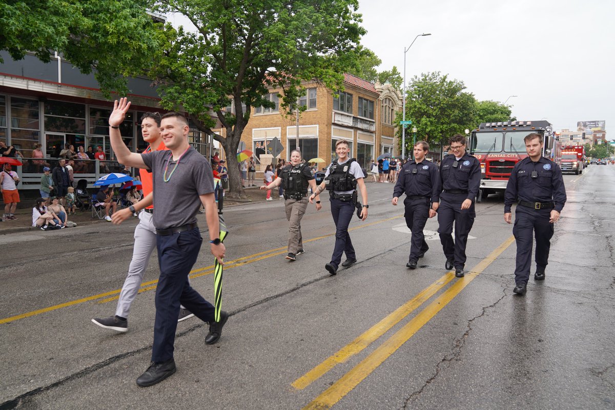 We were proud to lead the KC Pride Parade this weekend, stride for stride celebrating our community.

At PrideFest, we met so many people in our effort to build a stronger Kansas City. ❤️🧡💛💚💙💜

#KCPride