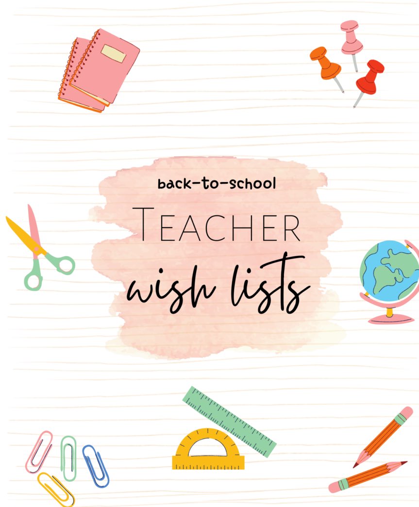 School Year 2023-2024  - Amazon Gift List - amazon.com/registries/gl/…

#clearthelist2023 #clearthelists #clearthelist