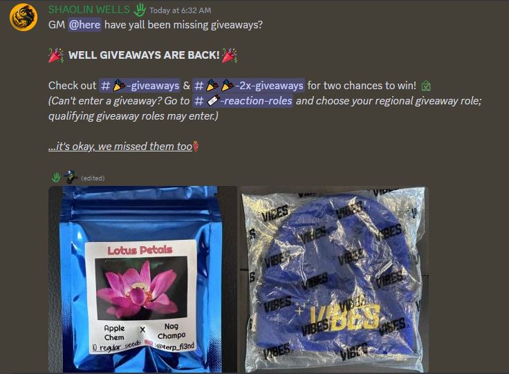 We know there has been a hiatus for the auctions however as of today we are back full steam so without further ado The Return of Auctions and Giveaways
Join us at Greenhousediscord.cc

#CannaLand #CannaFam #CannabisCommunity #JGYO #LetsBlazeIt #Greenhouse