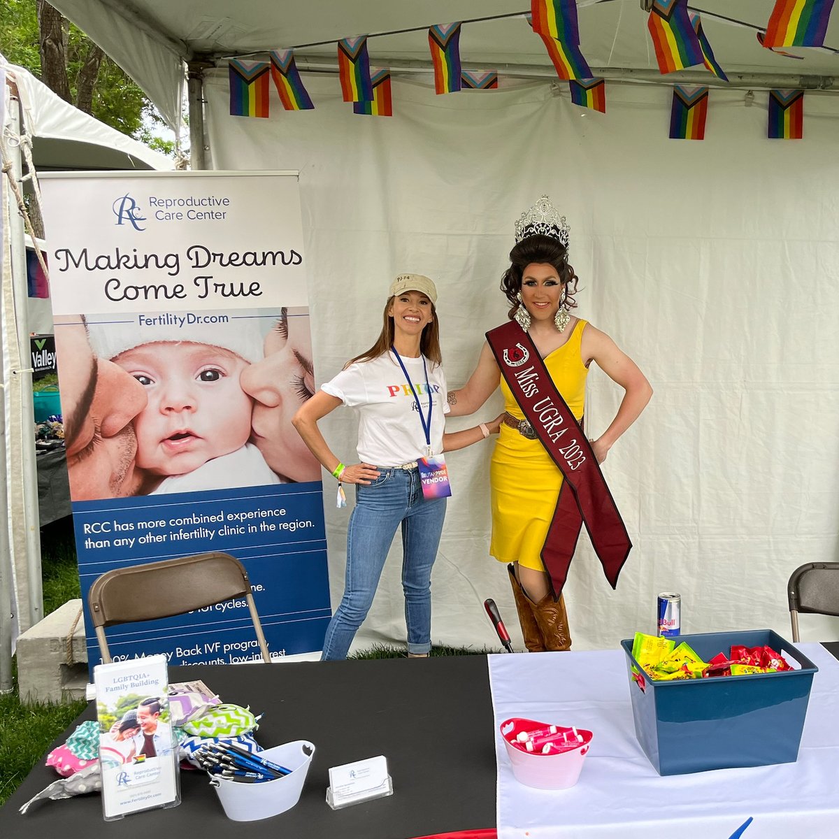 Reproductive Care Center (@reprocarecenter) on Twitter photo Our team had an amazing time celebrating #Pride at <a href="/UtahPrideCenter/">Utah Pride Center</a>! Former patients stopped by to say "hello," including the lovely couple in the third photo who have a #BunInTheOven thanks to Dr. Blauer! We already can't wait for next year! #Pride2023 🌈 #LGBTQ Our team had an amazing time celebrating #Pride at <a href="/UtahPrideCenter/">Utah Pride Center</a>! Former patients stopped by to say "hello," including the lovely couple in the third photo who have a #BunInTheOven thanks to Dr. Blauer! We already can't wait for next year! #Pride2023 🌈 #LGBTQ