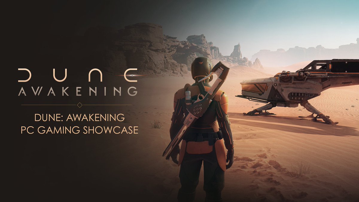 Get an overview of Dune: Awakening’s gameplay pillars and player journey in our Dune: Awakening Showcase.

With a clearer idea of what will be possible once the sand of Arrakis is beneath your feet, what are you most excited to do?

🏜️ store.steampowered.com/news/app/11727…