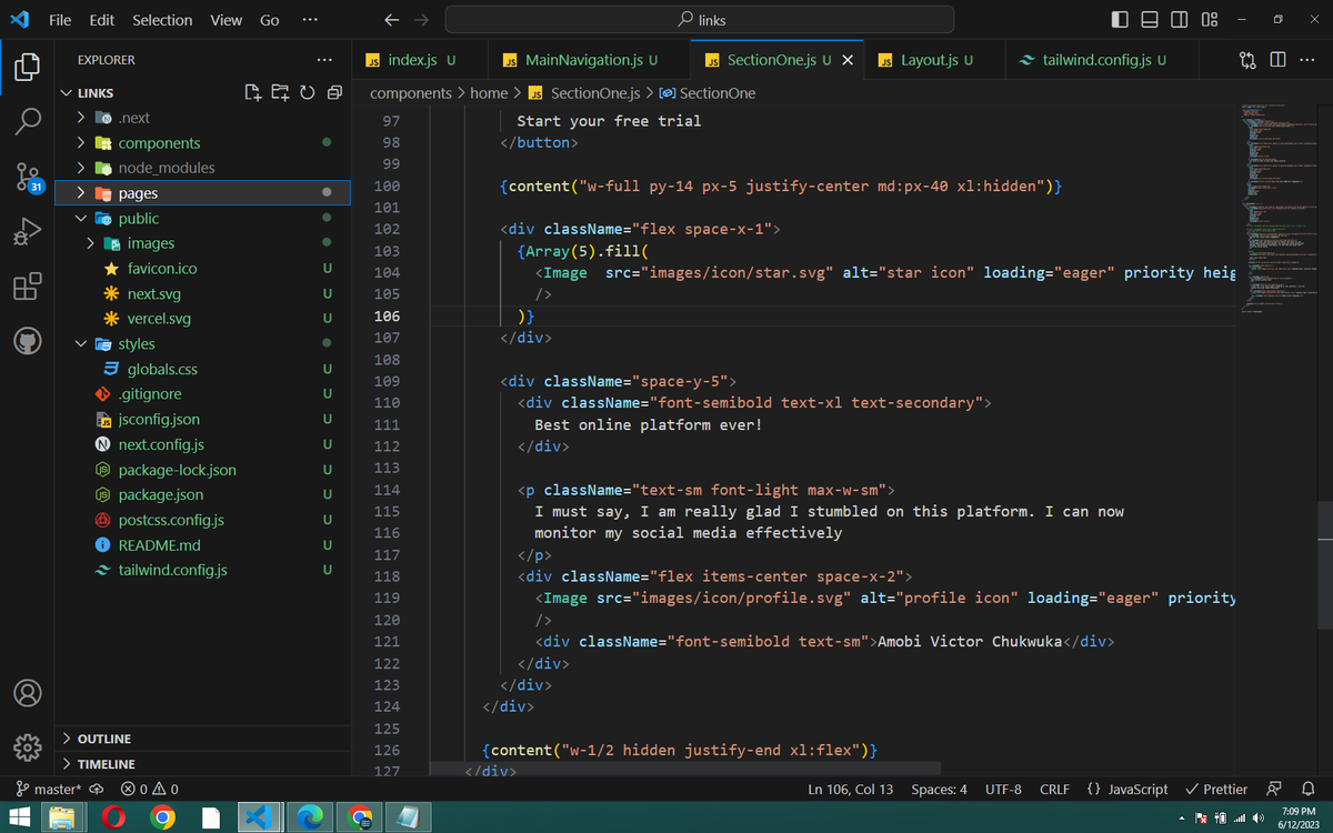 KudosLucky's tweet photo. Code sweet code ๐๐จโ๐ป
#opulencedeveloper
#FullStackSoftwareEngineer https://t.co/jewdZC3JqN