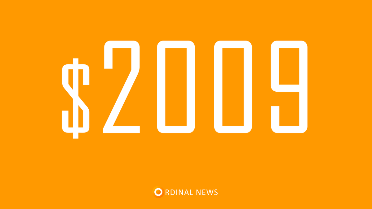 OnChainShaman's tweet photo. 🚀GIVEAWAY🚀

🤖 Celebrating #Bitcoin #Ordinals ''gmOrdinals'' Events &amp; Contests!

🎁 1x 2009 - $2009 (+DAO2009 entry)

🟠 Follow @Ordinal_News &amp; @2009_brc20 
🟠 RT &amp; 💚 &amp; tag 3 frens
🟠 add #gmOrdinals &amp; #OrdinalsGM to comment
🟠 RT &amp; 💙 pinned post!

24h

#OrdinalNFTs #BRC20 https://t.co/5T5qxcV3wt