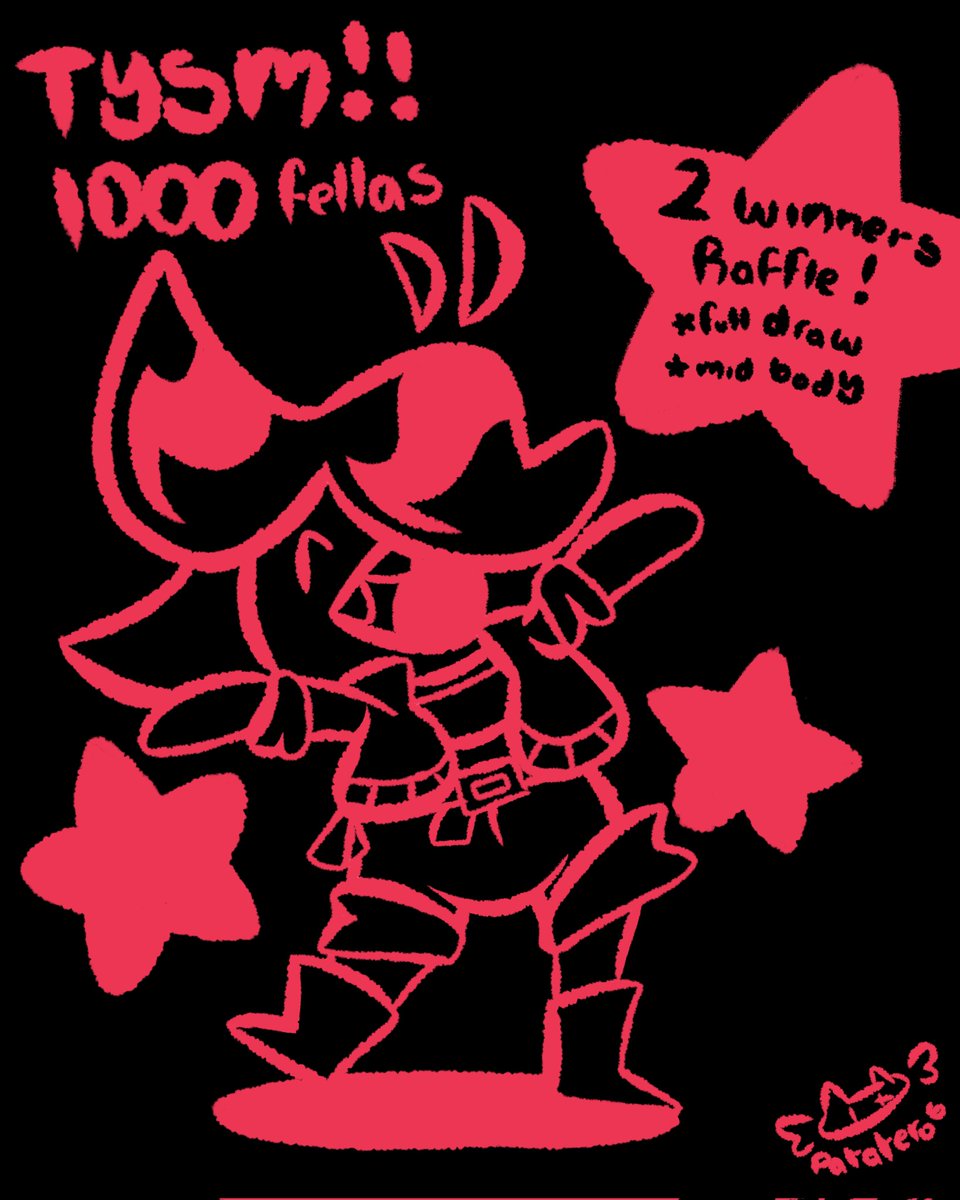 Patatero6's tweet photo. Just to thanks everyone imma gonna make a raffle of the 1000 cuz all the ppl that support me whenever I upload is amazing

•Just RT &amp; Follow to enter
•2 Winners 

Thanks Y'all for still supporting me ^^ https://t.co/VIo3URy0kE