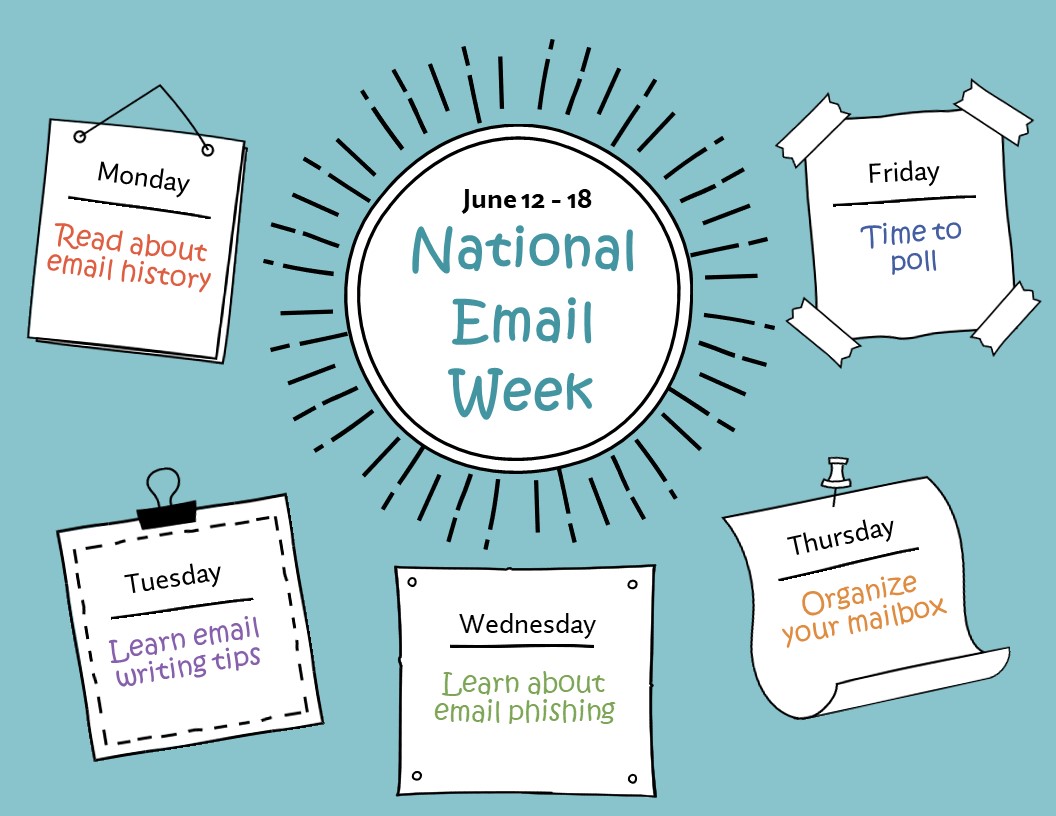 It’s #NationalEmailWeek📧, June 12-18, 2023!
Let’s embrace the power of electronic communication and global connectivity. #Communication #Technology @goUFV