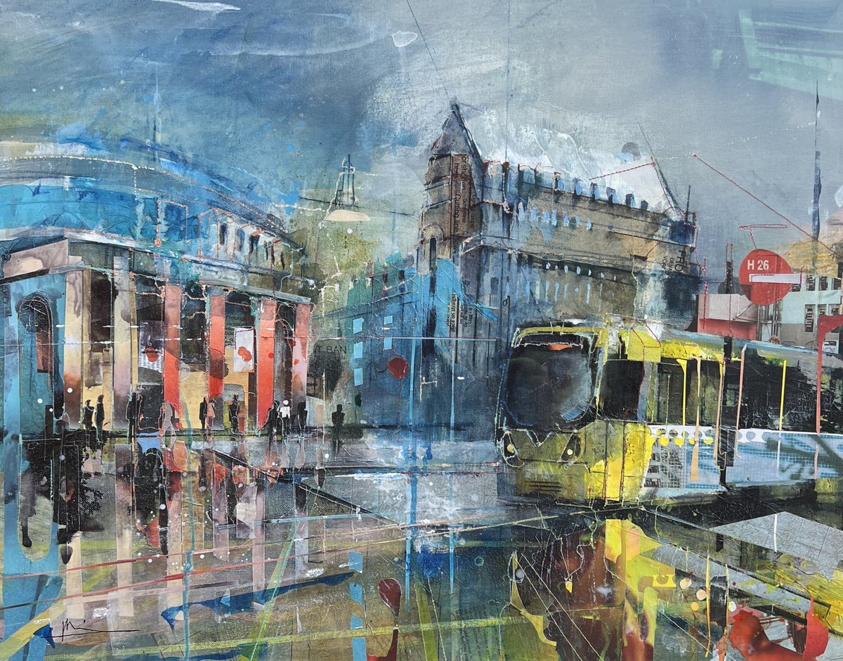 Rob Wilson’s latest piece featuring Manchesters Central Library. 

#RobWilson #CentralLibrary #mixedmediaart #contemporaryart