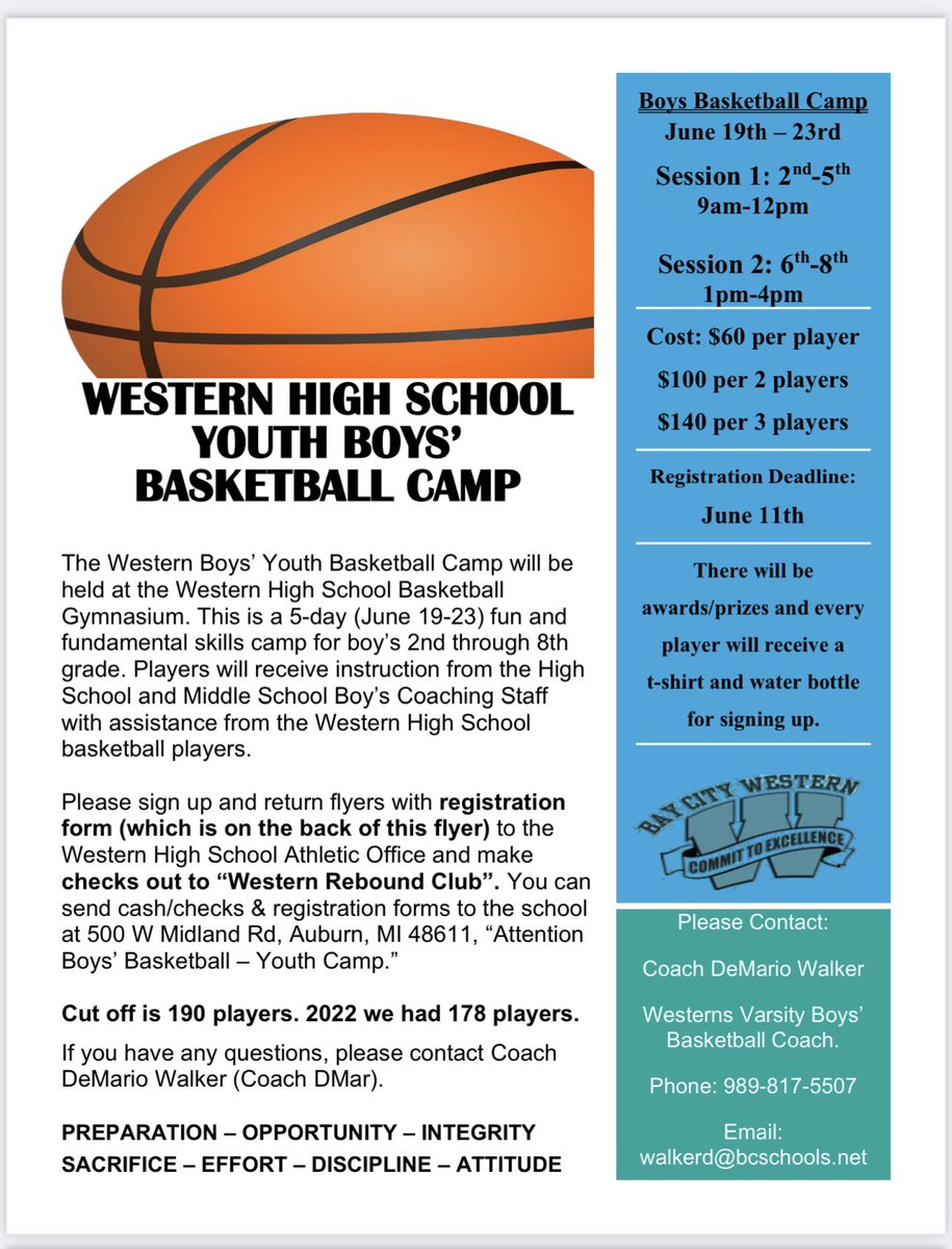 Bay City Western Boys Basketball tweet media