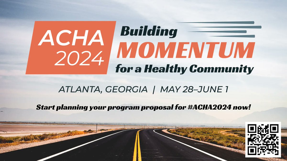 🎉 We officially broke our record at #ACHA2023 -- with an incredible turnout of 2,276 confirmed attendees, this was the most successful ACHA Annual Meeting ever! Thank you to all the attendees who made this event unforgettable! Join us next year at #ACHA2024 in Atlanta, Georgia!