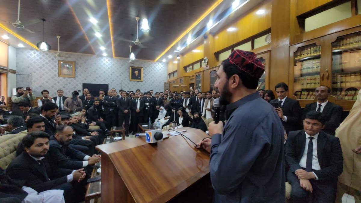 With the leaders & members of Baluchistan high court bar association in Quetta. We the victims of terrorism will struggle against the bloody war & can never forget those made scapegoats for larger colonial & strategic purposes especially Lawayers massacre.