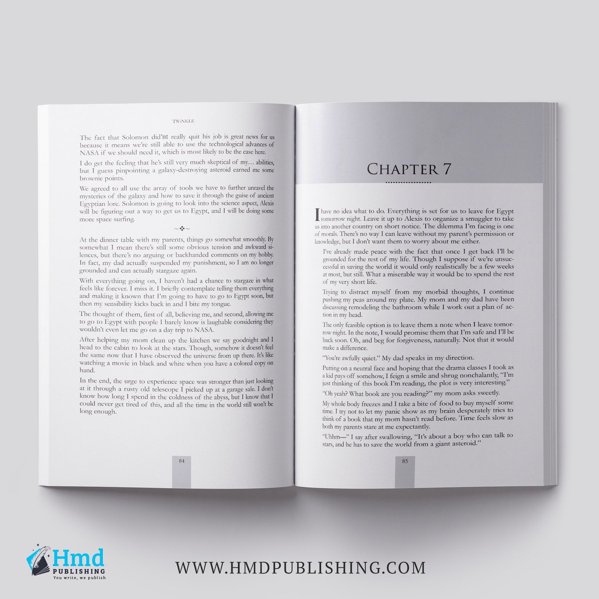hmdpublishing's tweet image. Interior design and Layout Formatting of the book “TWiNKLE”.

Looking for someone to help you with Book Design and Formatting?

Feel free to reach us out today!

For more information, visit our website: 

hmdpublishing.com 

#booktypesetting #bookdesign #bookformatting