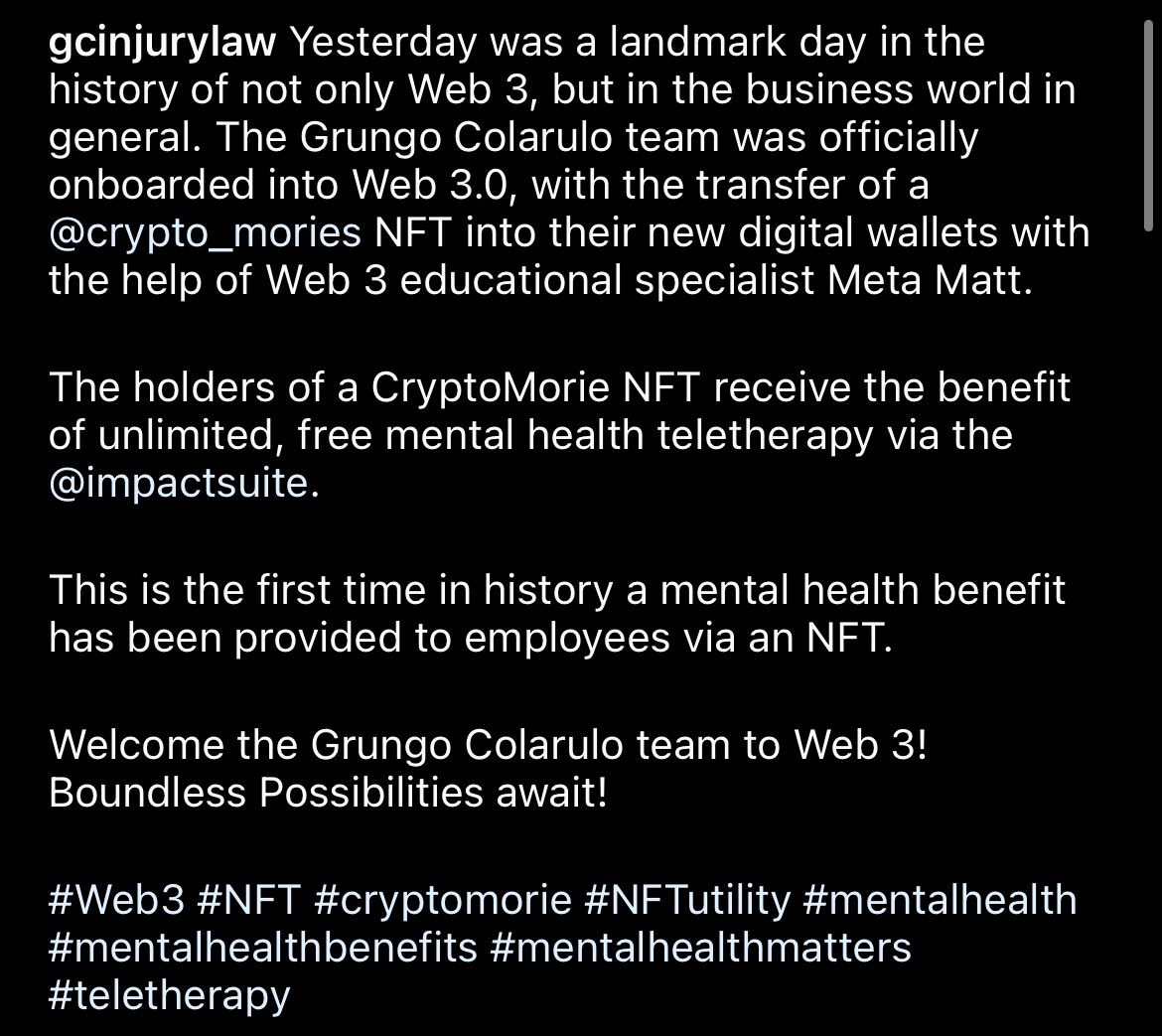 <a href="/LucaNetz/">Luca Netz 🐧✳️</a> Check out what <a href="/Lawcitycom/">LawCity.com</a>, @GrungoColarulo, and @CryptoMories did!!!