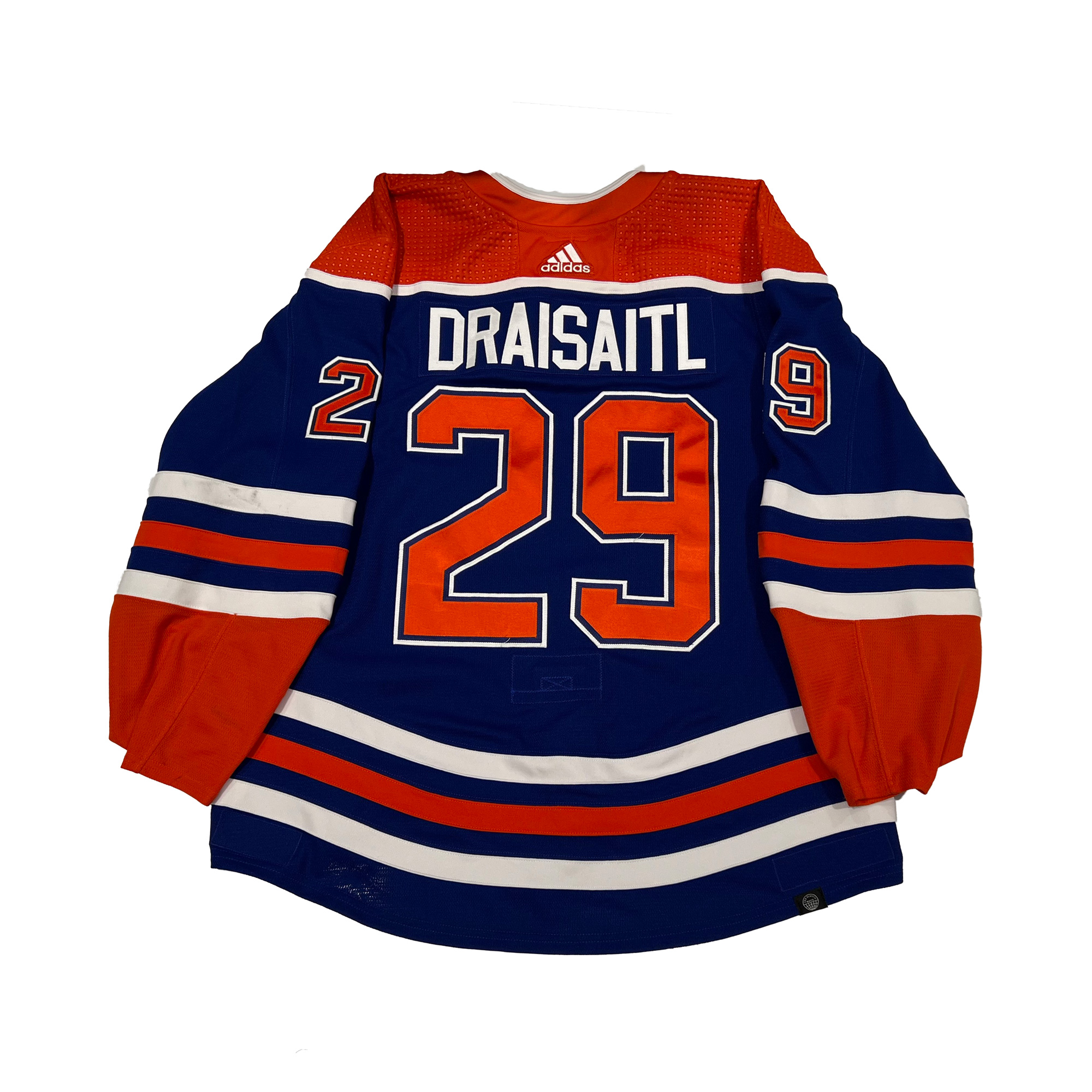 LEON DRAISAITL EDMONTON OILERS SIGNED JERSEY