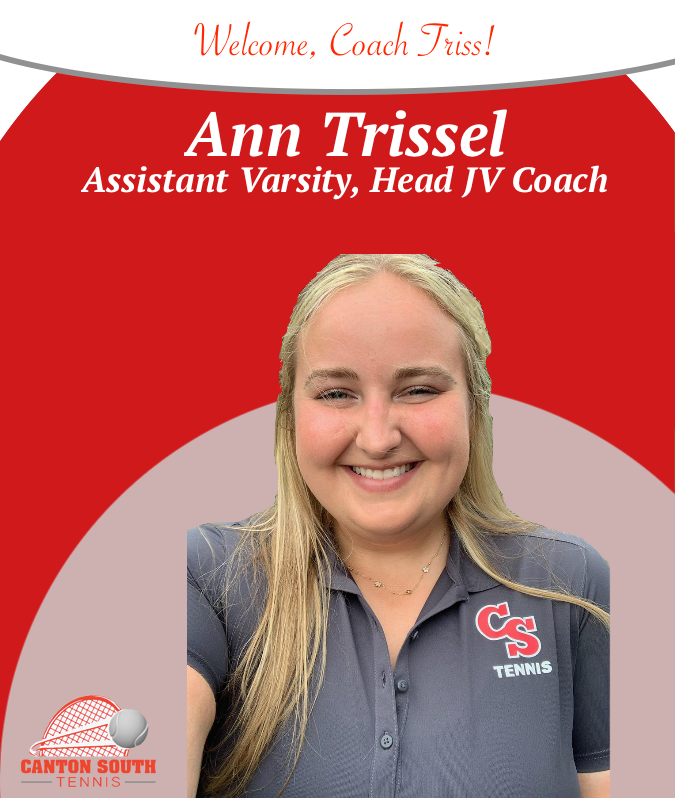 Welcome, Coach Triss!

Ann Trissel will take over as Assistant Varsity/Head JV coach after serving as a volunteer last year. Ann (CS '15) is a 4-year Wildcat Tennis alum and former district qualifier.

We're thrilled to have Coach Triss officially in the fold!