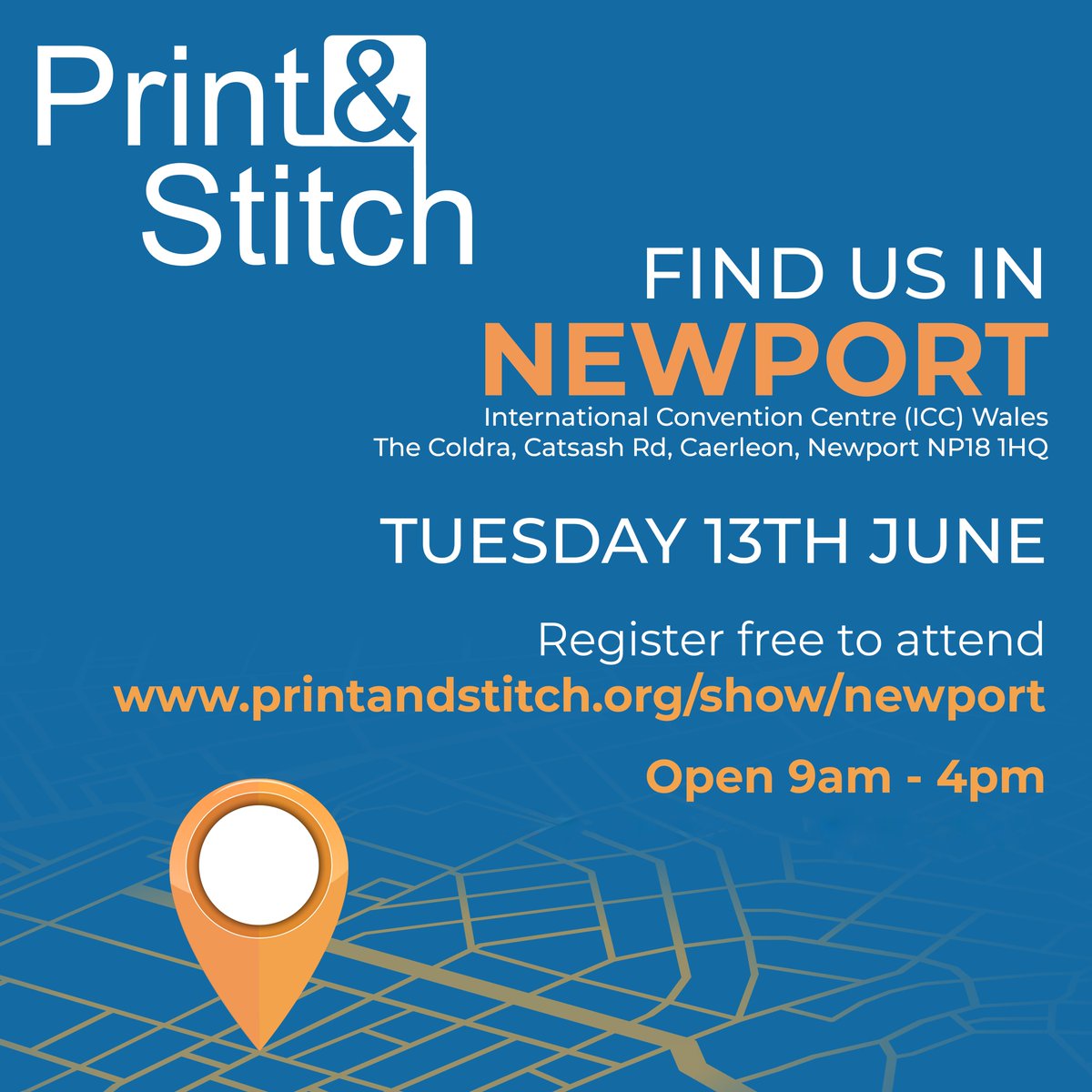 Another week, another show! Tomorrow we will be in Newport for Print &amp; Stitch from 9am - 4pm. Please note, this venue offers chargeable parking, so a token or code is required from the Print &amp; Stitch event team. 

#roadshow #wholesale #henburyclothing