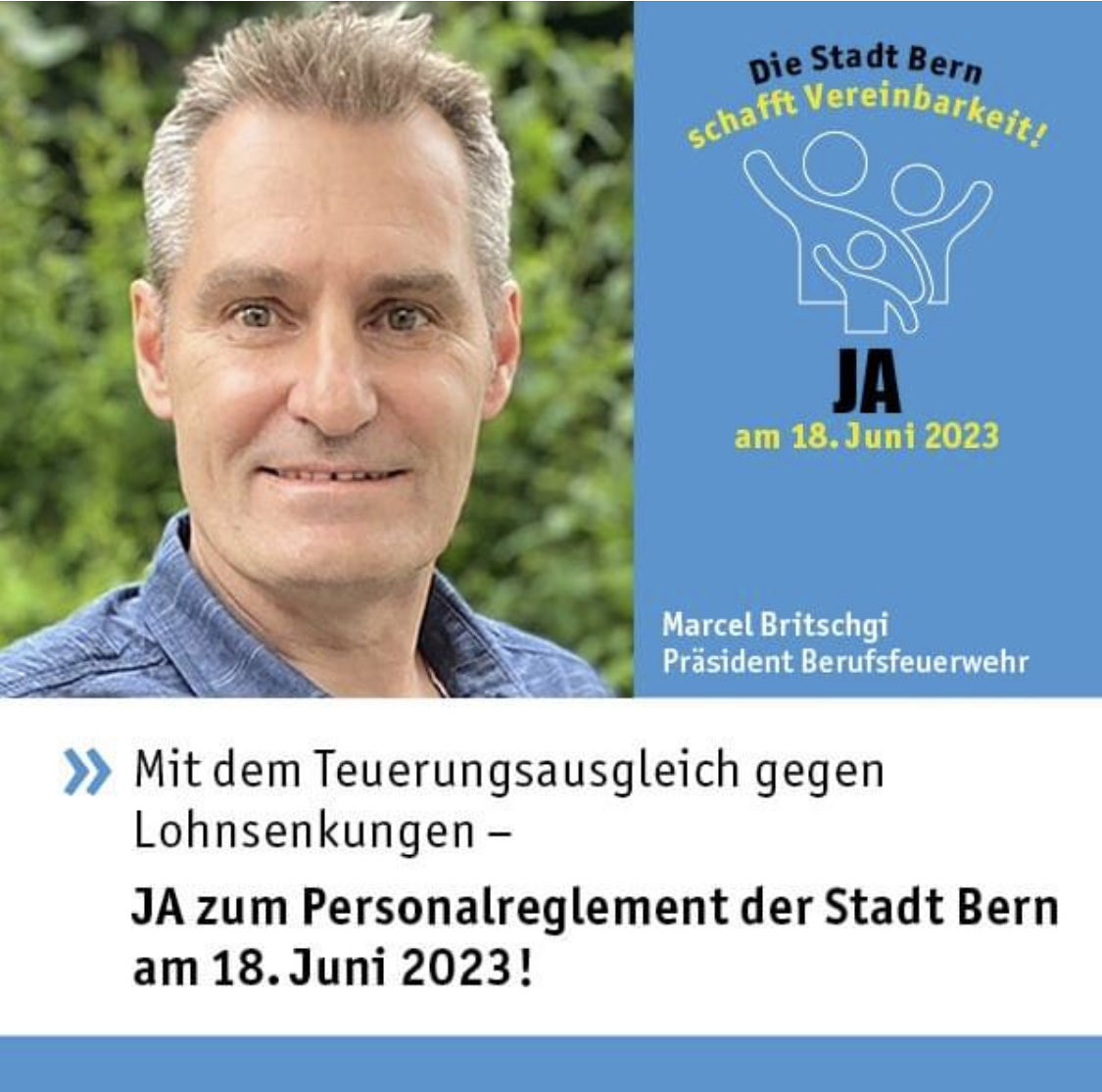 BernadetteHaefl's tweet photo. Neben Fortschritten in der Vereinbarkeit bringt das Personalreglement auch wichtige soziale Verbesserungen für die Handwerkerin, den Betreuer in der Kita und die Menschen, die unsere Strassen putzen. ⁦@M_Aebischer⁩ ⁦@KatGallizzi⁩ ⁦@vpodBernStaedte⁩ https://t.co/qCmQESaPVW