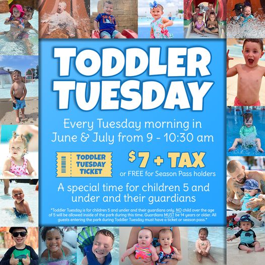 MacKIDShreveprt's tweet image. MacKID Shreveport Bossier asks:
What are YOU doing tomorrow?

Need inspiration?
Toddler Tuesdays - Splash Kingdom Oasis 
9-130am
MORE HERE
👇🎉👇
shreveport.macaronikid.com/events/6484ecd… 

#Shreveport #Bossier #toddleractivities #kidsactivities #mackidsbmoms #SwimShreveport