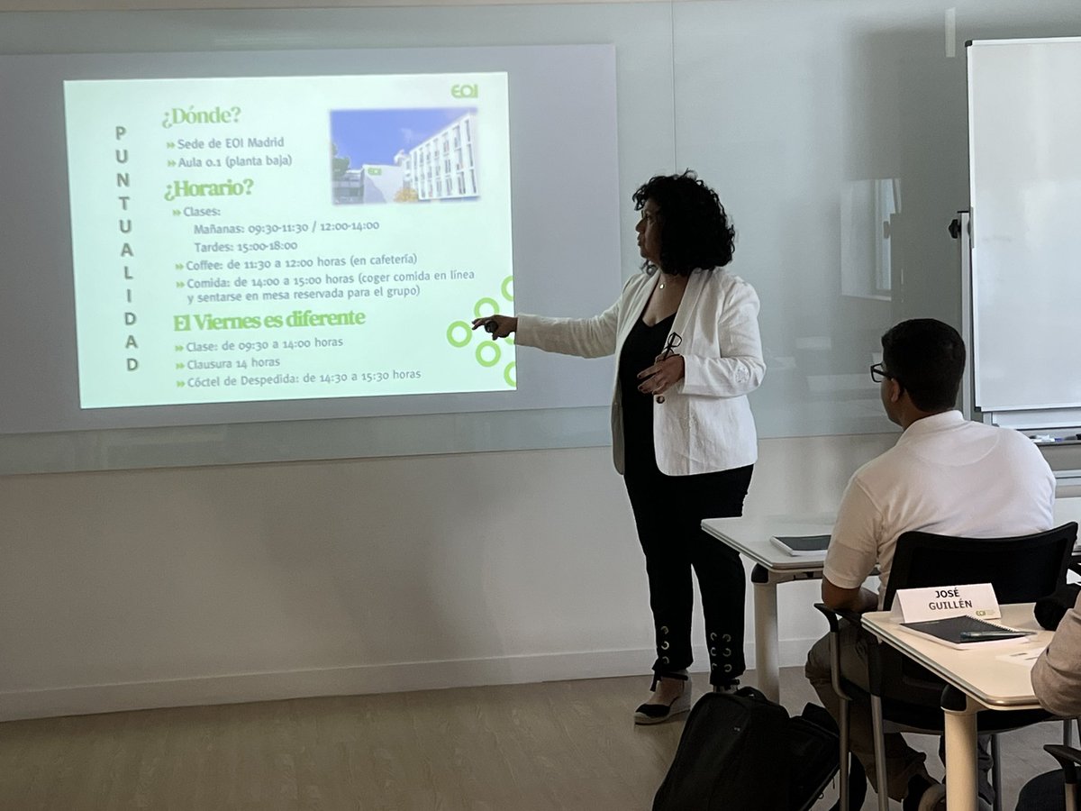 📢 Damos la bienvenida a los alumnos/as que participan en la Semana Internacional de la Innovación venidos de México, Perú y República Dominicana 🇩🇴🇲🇽🇵🇪🤝🇪🇸

#somosEOI