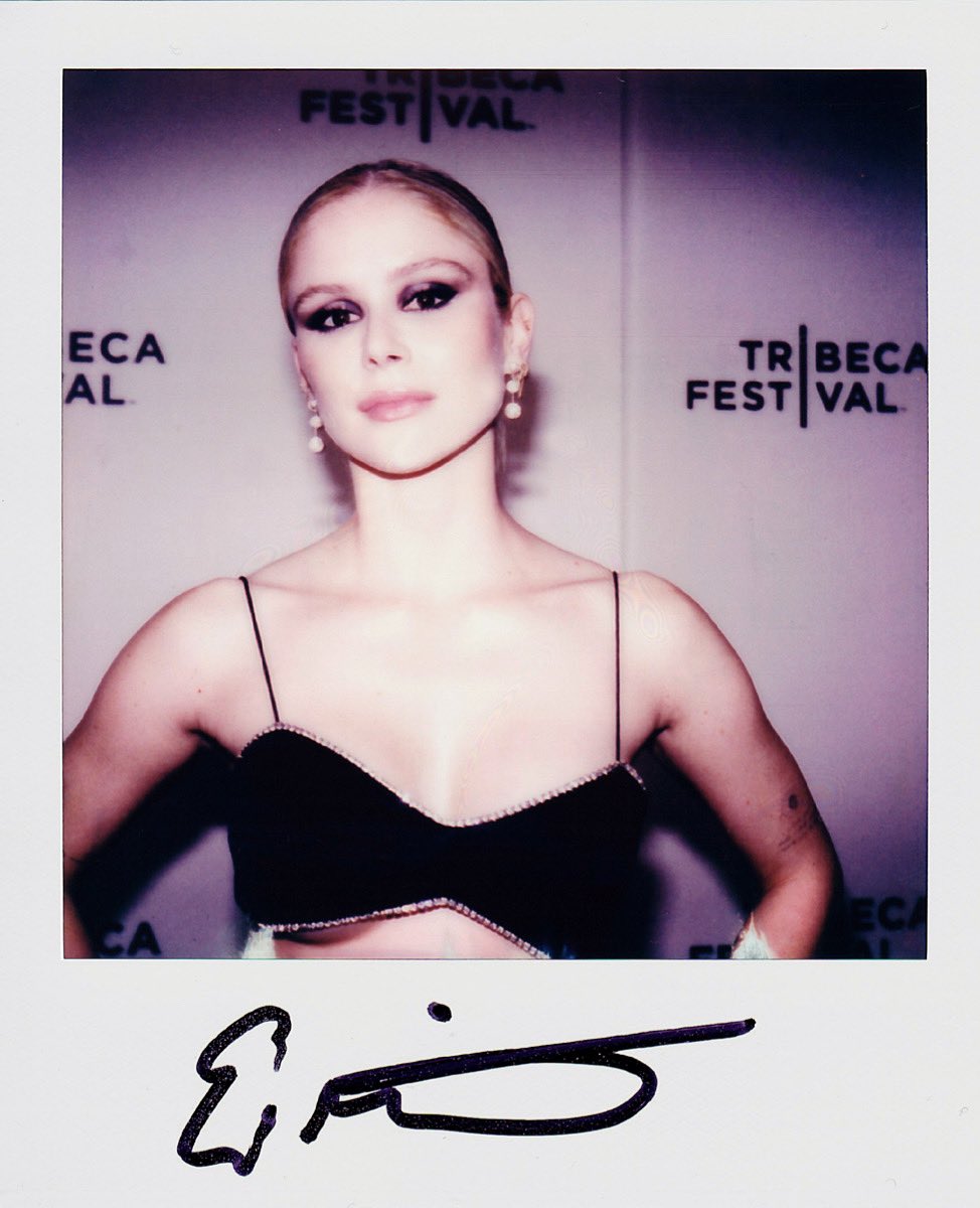 Erin Moriarty at @Tribeca red carpet for “Catching Dust” in New York, NY. June 2023. #erinmoriarty #Tribeca2023