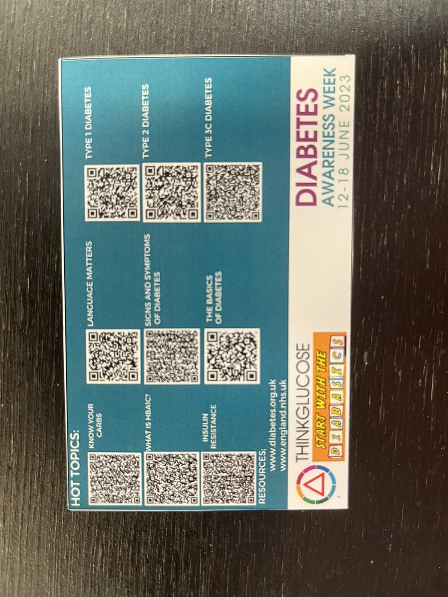 Our amazing DSN <a href="/ShemAndrewOzoa/">Shem Ozoa</a> has made these fantastic cards for ward staff <a href="/UHSFT/">University Hospital Southampton 💙</a> for #DiabetesWeek2023 <a href="/mbrp1/">Mayank Patel</a> <a href="/PNewlandJones/">Philip Newland-Jones</a> <a href="/Samanth64067594/">Samantha Brownsea</a>