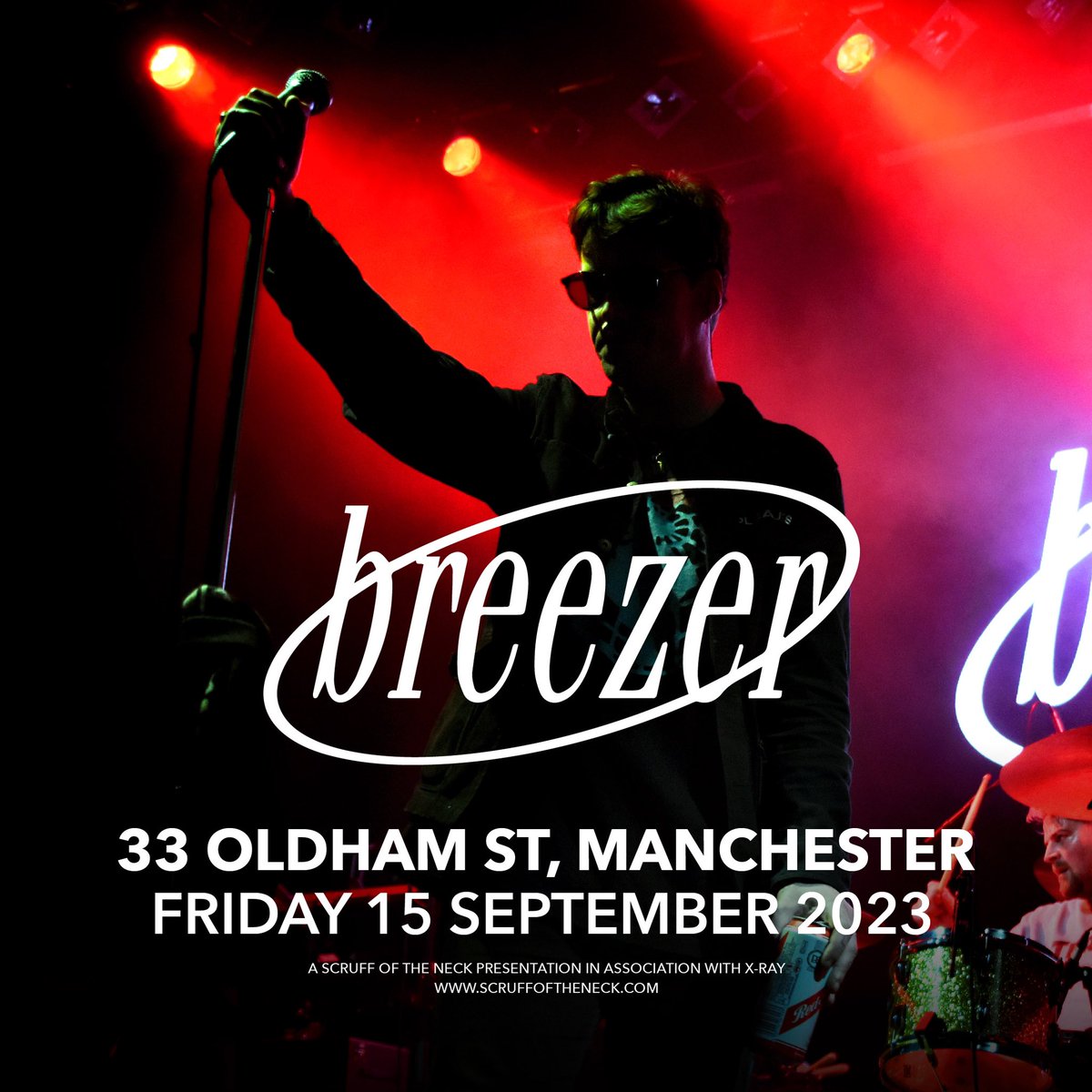 🚨 JUST ANNOUNCED 🎸 @breezerfever 📆 15.09.23 📍 33 Oldham Street 🎟️ fatso.ma/X1KW ⏰ On sale now! 🤝 @scruffoftheneck