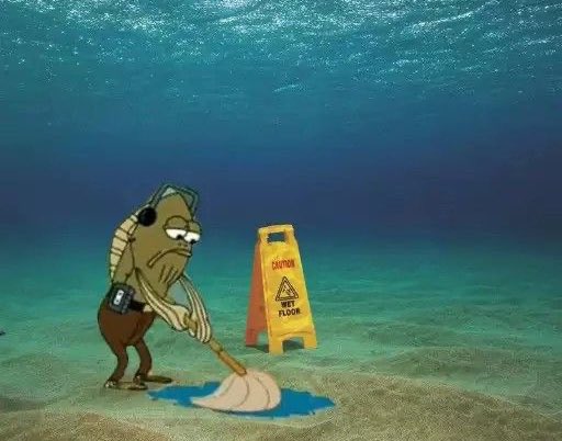 Mopping the ocean before believing I’m the only one they talking to